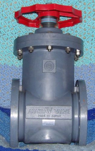 ASAHI AV 6&#034; FLANGED GATE VALVE TYPE-C, 150 PSI, MFG # 4010052