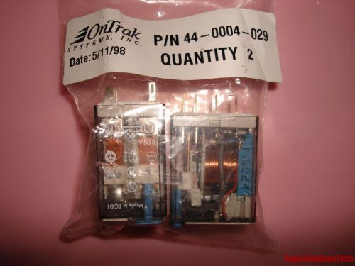 Finder Type 55.32 Relay - 10A 250V 24VDC - Ontrak 44-004-029 - Lot of 2