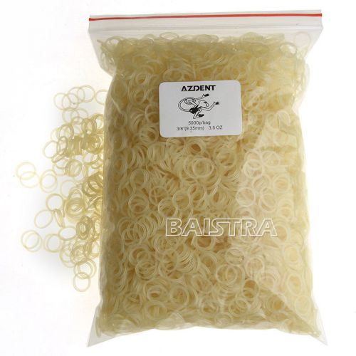 Dental Orthodontic Elastics Monkey dentalbest  (5000pcs/bag,Force 3.5 OZ,3/8&#034;)