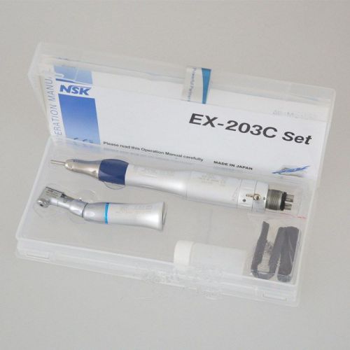 4 * nsk dental slow low speed handpiece complete kit ex-203c set 4 holes for sale