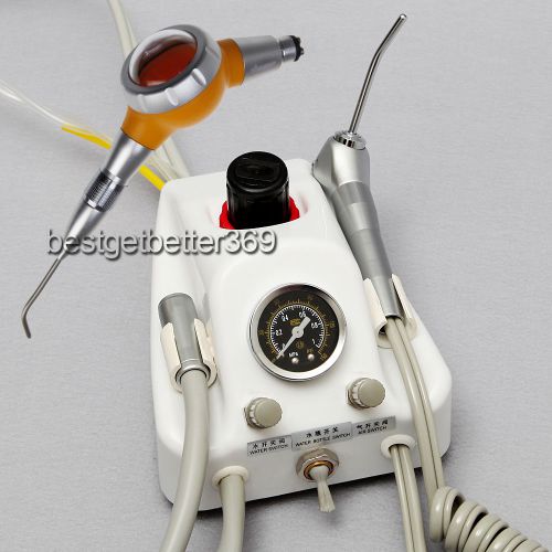 Portable Dental Turbine Unit for dentist Work With Compressor+ Air polisher 4H