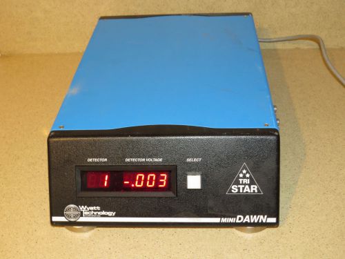 WYATT TECHNOLOGY MINI-DAWN TRISTAR LASER LIGHT SCTATTERING PHOTOMETER