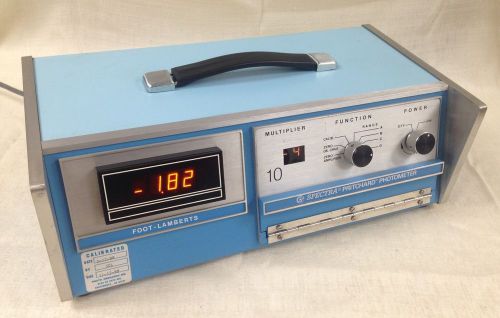 SPECTRA PRITCHARD PHOTOMETER FOOT-LAMBERTS 1980 CDB