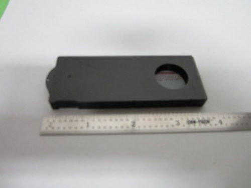 MICROSCOPE PART SLIDE FILTER POLARIZER OPTICS BIN#F2-7