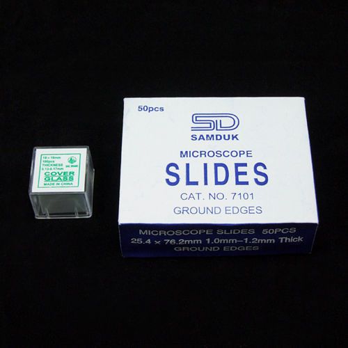 Microscope Slides Glass &amp; Cover Glass