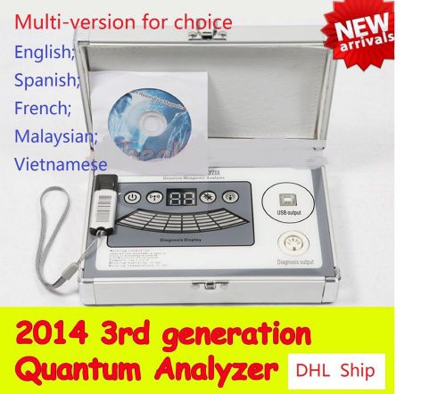 Newest  multi-language quantum magnetic resonance body analyzer 41 reports for sale