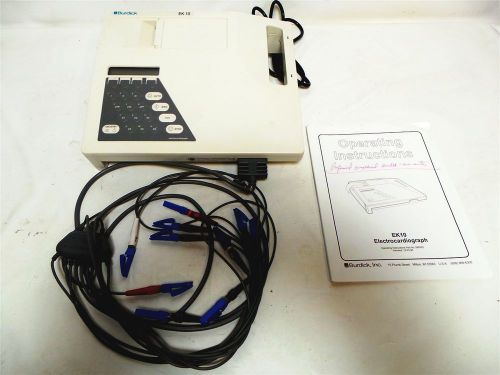 Burdick EK10 EKG Machine Electrocardiograph ECG