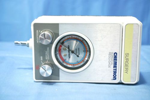 Chemtron Surgical Regu-gage Vacuum Suction Regulator