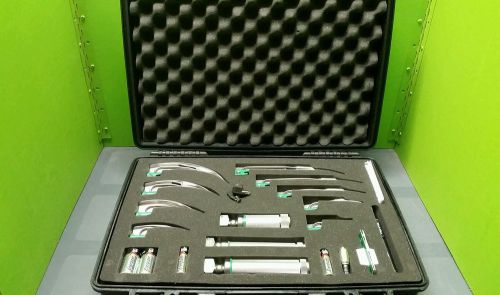 Welch Allyn Comprehensive Laryngoscope Kit MIL5062