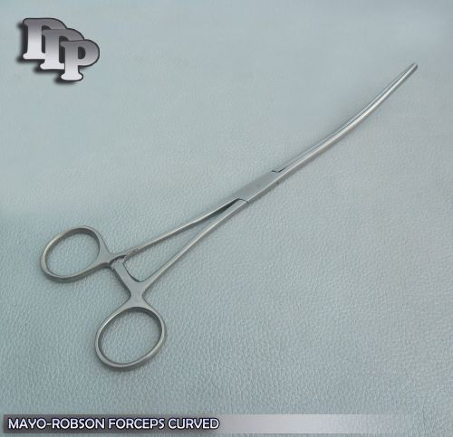 MAYO-ROBSON Forceps 10&#034; Longitudinal Serration Curved