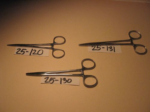 WEBSTER AND MAYO HEGAR NEEDLE HOLDER SET OF 3 (25-120,25-130,25-131) (P)