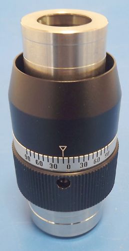 Nidek ophthalmic objective focusable 0-90 optometry lens assembly / warranty for sale