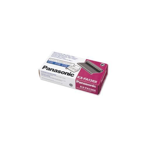 KXFA136X Panasonic Fax Ribbon Refill Roll Black [Pack of 2]