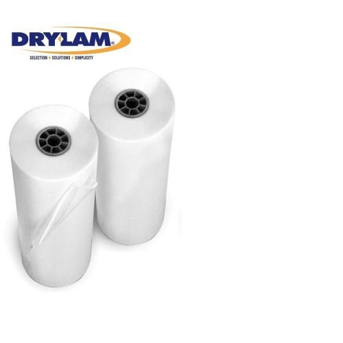 25&#034; x 500&#039; Laminating Roll film - DRY-LAM School Lam Brand - 2 rolls - 1&#034; core