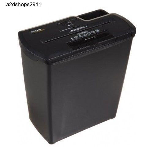 AmazonBasics Strip-Cut Paper/CD/DVD/Credit Card Shredder Wastebasket Home Office