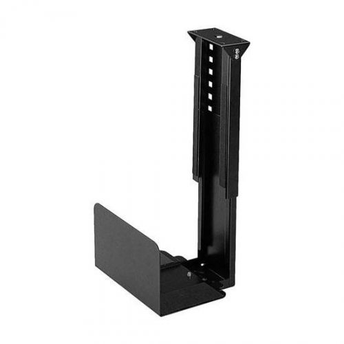 Hafele 639.72.300 CPU Holder, fixed mount, steel, black, 140mm - 235mm