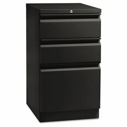 Hon Mobile Box/File Pedestal, Full Radius Pull, 19-7/8d, Black (HON18720RP)