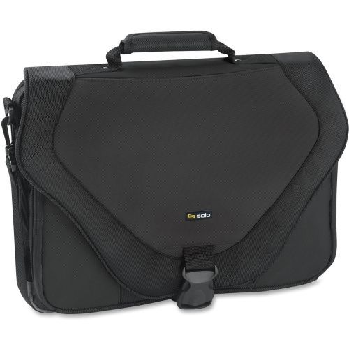 USLPT9204 Messenger Bag, Holds 17&#034; Laptop, 18&#034;x4&#034;x13&#034;, Black