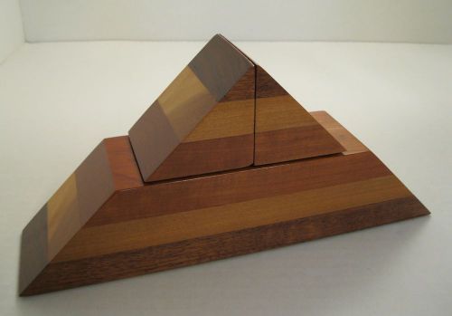 BEAUTIFUL EXECUTIVE WOOD TOY ~ &#034;One-of-a-Kind&#034; hand made wood &#034;objecto de arte.&#034;