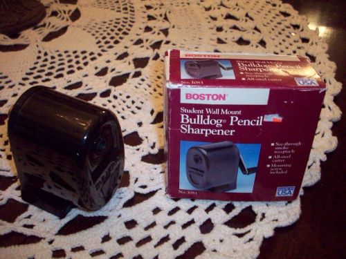 Boston Bulldog Pencil Sharpener - Wall Mountable, Desktop by Hunt USA Made