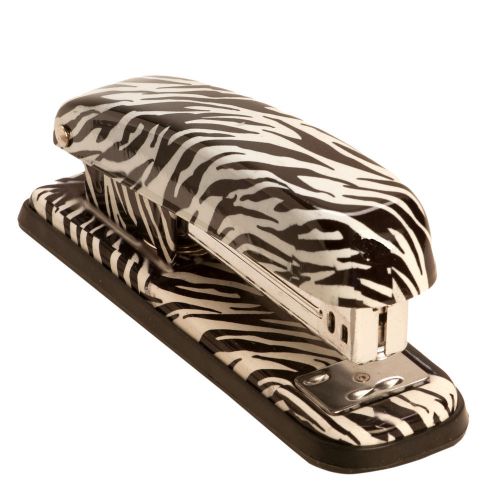 Womens acrylic zebra exotic safari animal print utility office work stapler for sale