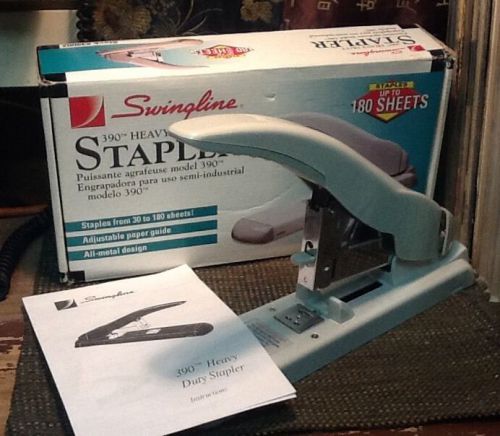 Swingline  Heavy Duty Model 390 Stapler : 30-180 Sheets (new)