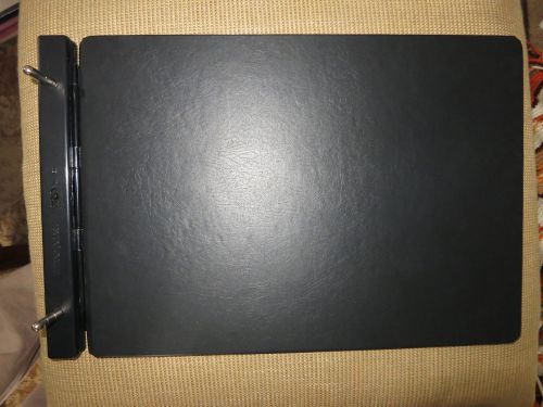 Wilson Jones Raven Accounting Post Binder. Post Space-8 1/4&#034;. 17&#034; x 11&#034;. 2&#034; Cap.