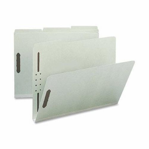 Nature Saver Fastener Folder, 1 Exp, 1/3 Tab, 25/Box, Green  (NATSP17216)