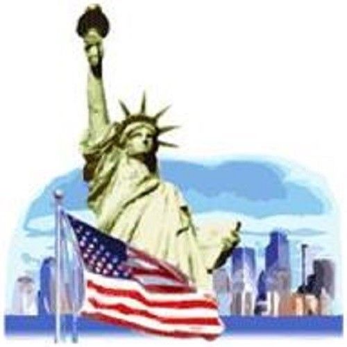 30 Custom USA Statue of Liberty Personalized Address Labels