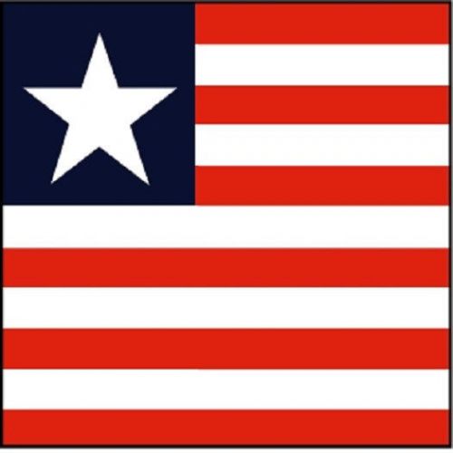 30 Custom Liberia Flag Personalized Address Labels