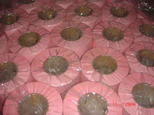 30&#034;x500&#039; 20 lb. Pink Bond  3&#034; core 127 rolls Bulk