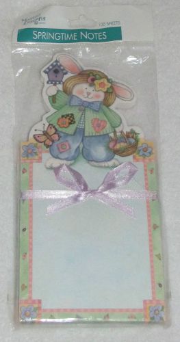 NEW! 2003 MARTIN DESIGNS LIMITED SPRINGTIME NOTES NOTEPAD BY DEBRA JORDAN BRYAN