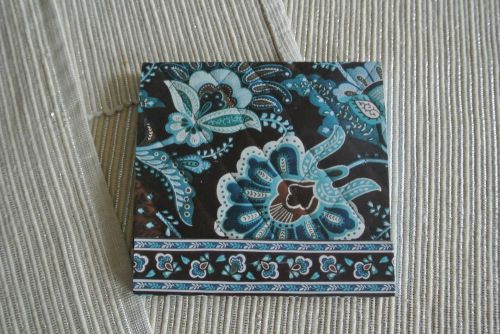 Vera Bradley Java Blue Note Pad Pocket Book Mini Journal NWT Retired