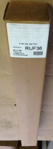 4 mill Double Matte Inkjet Plotter Film 36&#034; x 125&#039; Roll