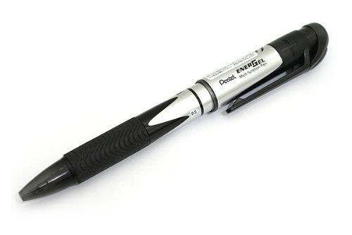 Pentel energel mechanical pencil &amp; 2 color ball point pen 0.5mm black from japan for sale