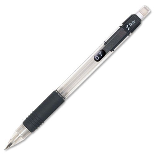 Zebra Pen Z-grip Clear Barrel Mechanical Pencil - 0.7 Mm Lead Size - (zeb52410)