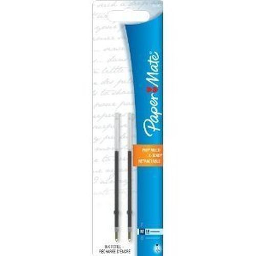 PAPERMATE 56403 MED.TIP BLUE INK LUBRIGLIDE REFILLS