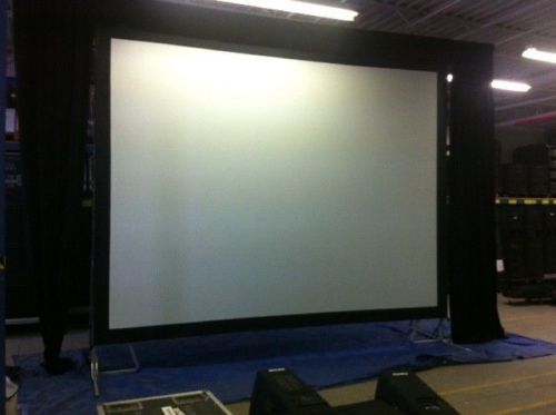 Da-lite 10.5x14 heavy duty deluxe screen for sale