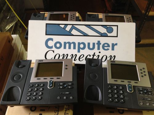 LOT OF 80 CISCO IP PHONES - 7914, 7912, 7905, 7961, 7942, 7911, 7960, 7940, 7941