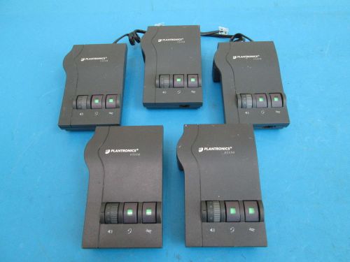 Lot of 5 Plantronics Vista M12 Amplifier