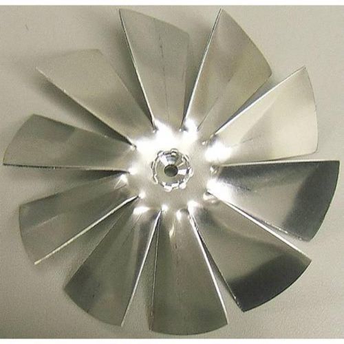 Fan Blade 4 1/2&#034; Aluminum 10 Blades 3/16&#034; Shaft Cw A61465 Packard, Inc. A61465