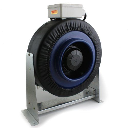 VenTech IF4B 4&#034; Inline Duct Fan 190CFM with Floor Mount