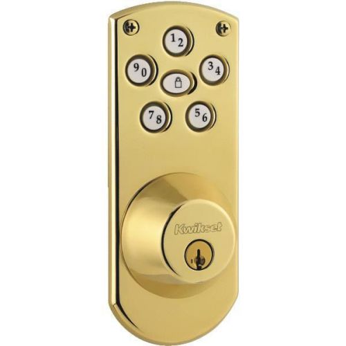 Kwikset 907 l03 smt cp 907 powerbolt electronic deadbolt-pb powerbolt deadbolt for sale