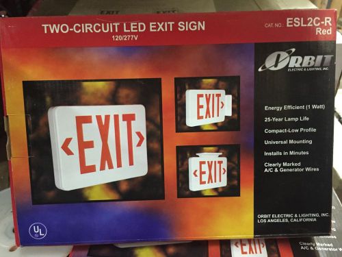 Exit sign (3 pack) for sale