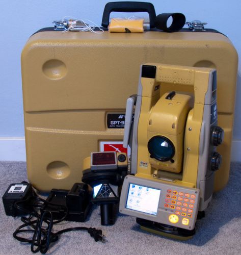 Topcon GPT-9005A X-Trac 7 5&#034; Reflectorless Robotic Total Station Survey Unit +RC