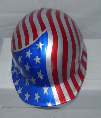 American Flag Construction Hard Hat