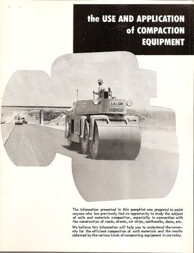Equipment Brochure - Galion - Compaction - Paving Road Building Roller (EB910)