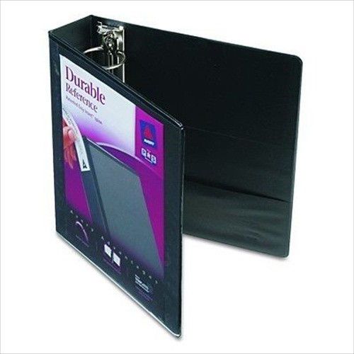 Avery Durable Vinyl View Binder 11&#034; x 8-1/2&#034;, 2&#034; Capacity (Black) Brand New Item