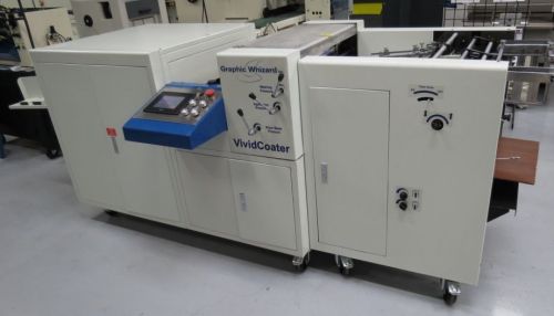 Graphic whizard uv coater xdc 480a – tec lighting kompac 2011 for sale