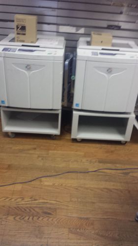 Set of Two Riso Risograph EZ220 Duplicator Printers EZ220U